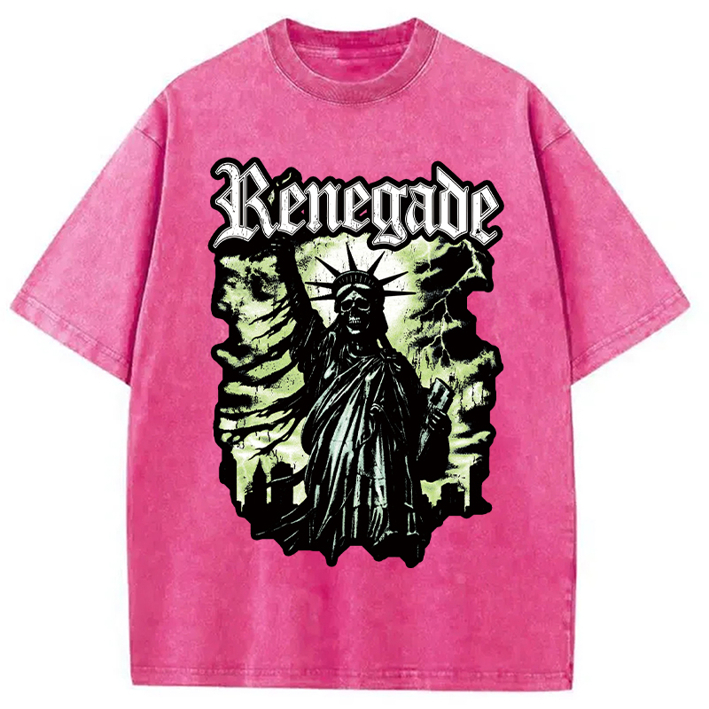 Modecanvas Renegade DTG Printing Washed T-Shirt