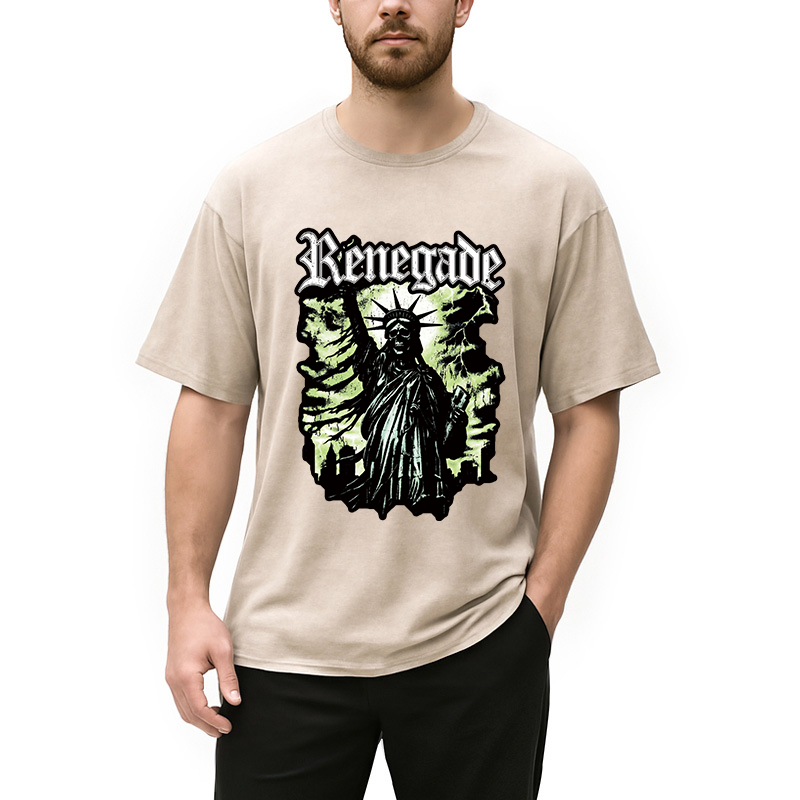 Modecanvas Renegade DTG Printing Washed T-Shirt
