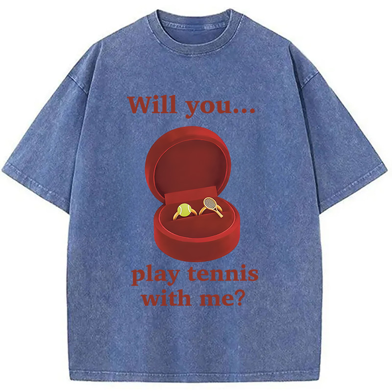 Modecanvas Will You... DTG Printing Washed T-Shirt