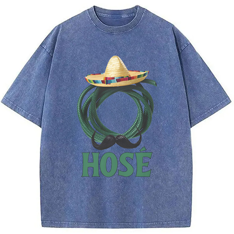 Modecanvas Hose DTG Printing Washed T-Shirt