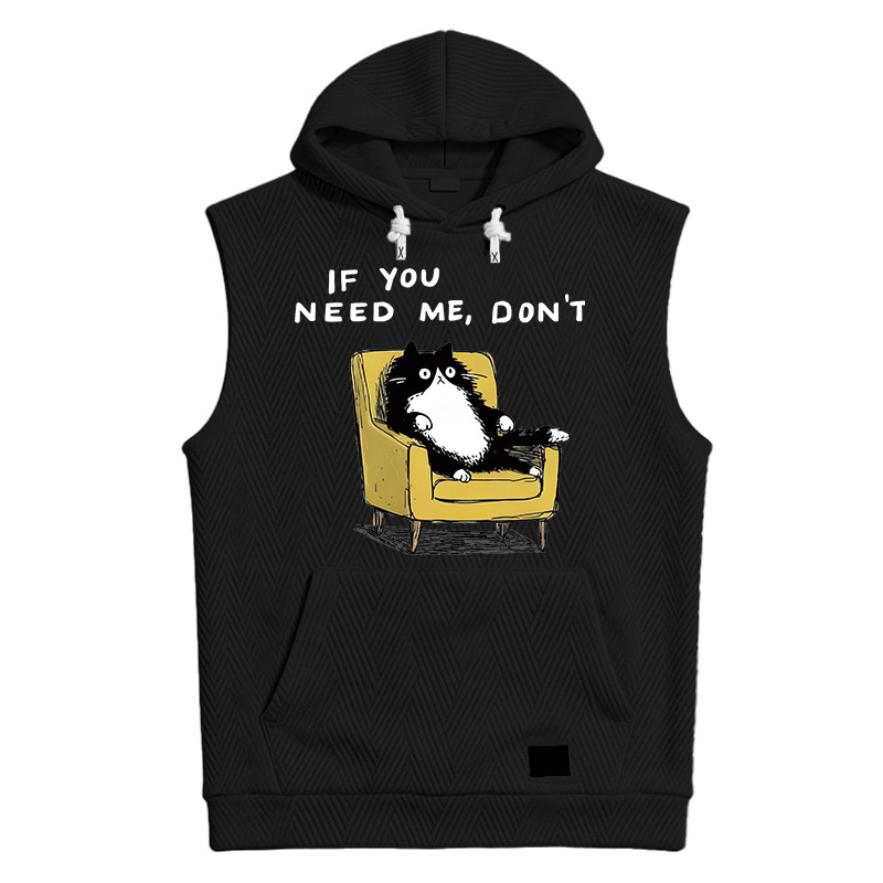 Modecanvas Unavailable Cat Hooded Tank