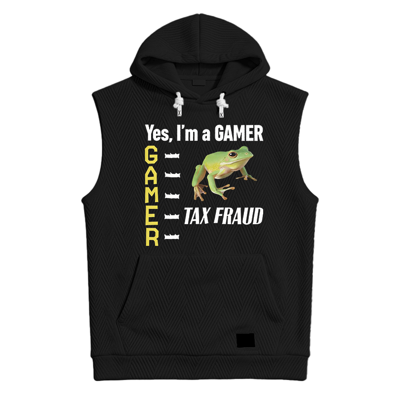 Modecanvas Frog Gamer Meme Hooded Tank