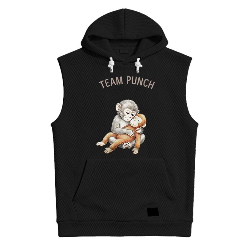 Modecanvas Baby Monkey Hooded Tank