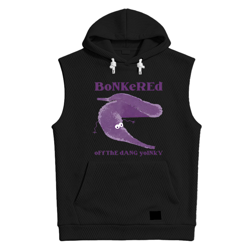 Modecanvas Bonkered of The Dang Yoinky Hooded Tank