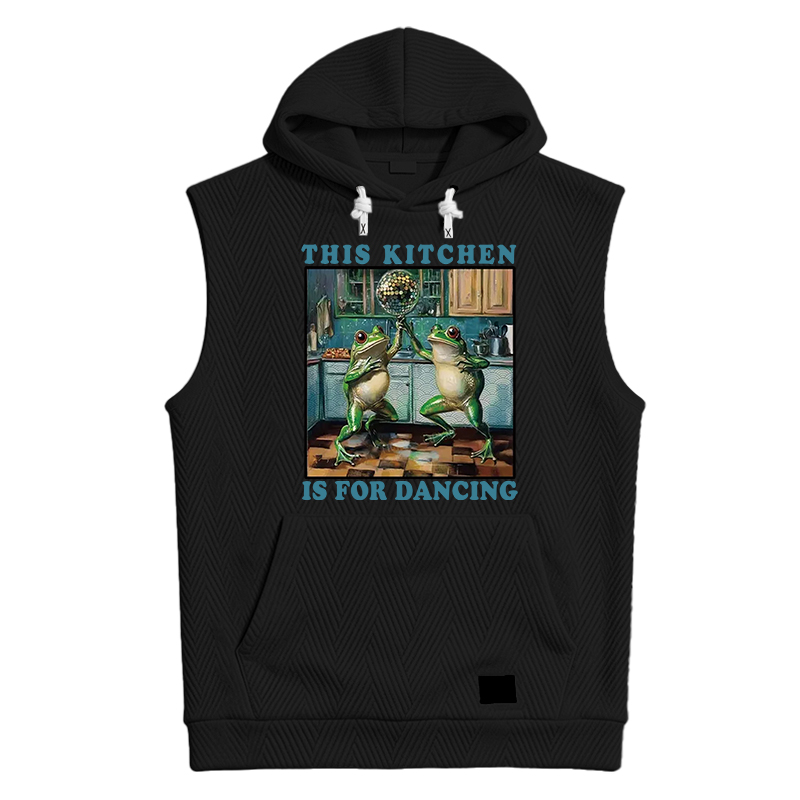 Modecanvas This Kitchen Is For Dancing Hooded Tank
