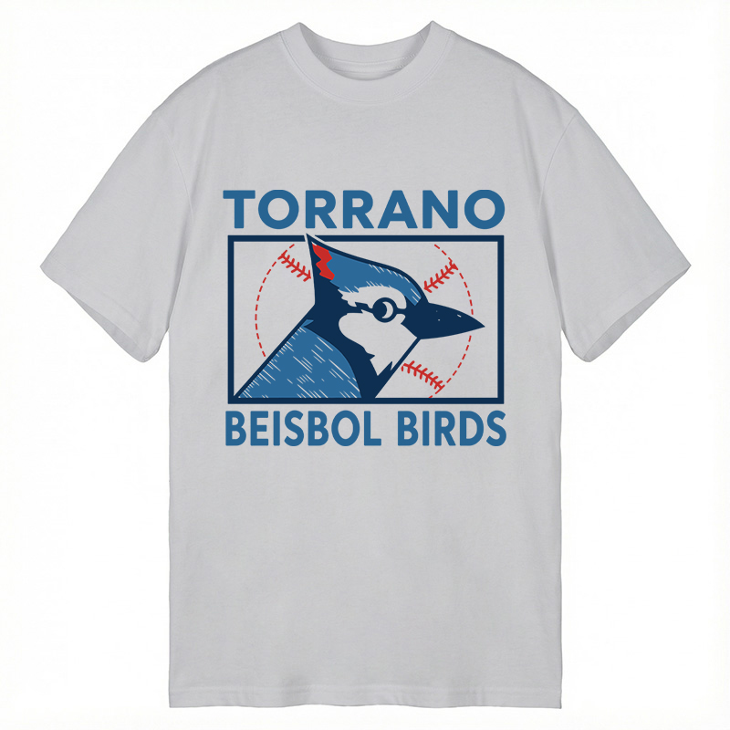 Modecanvas Torrano Beisbol Birds DTG Printing Classic T-Shirt-modecanvas