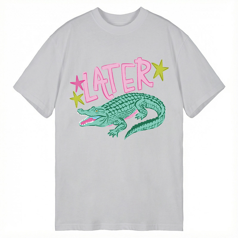 Modecanvas Later Gator DTG Printing Classic T-Shirt-modecanvas