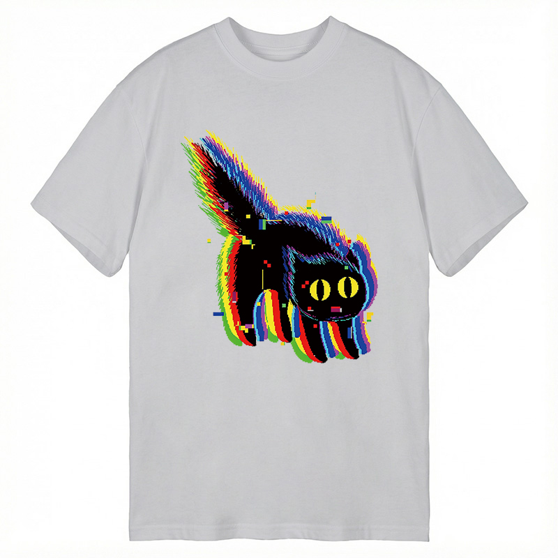Modecanvas Technicat Glitch DTG Printing Classic T-Shirt-modecanvas