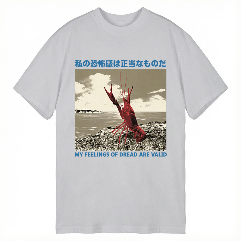 Modecanvas Japanese Crawfish DTG Printing Classic T-Shirt-modecanvas