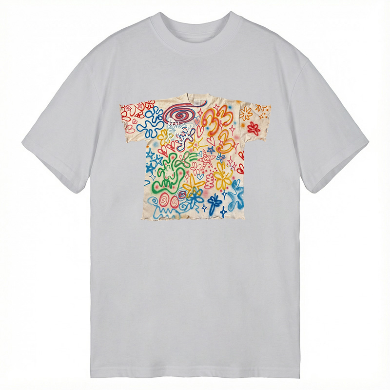 Modecanvas Graffiti Art Shirt Of DTG Printing Classic T-Shirt-modecanvas