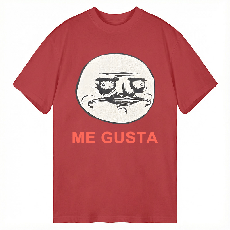 Modecanvas Me Gusta Meme DTG Printing Classic T-Shirt-modecanvas