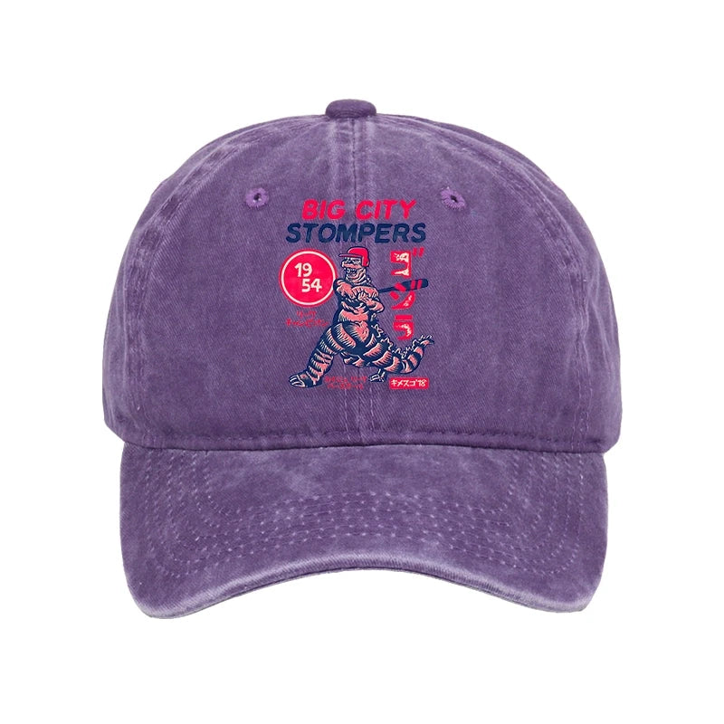 Modecanvas Big City Stompers Washed Cap-modecanvas