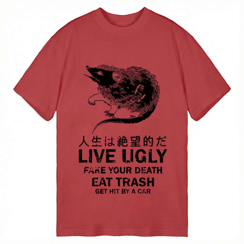 Modecanvas Life Is Hopeless DTG Printing Classic T-Shirt-modecanvas