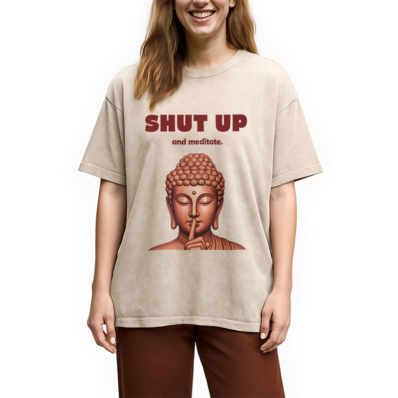 Modecanvas Dont Say That Meme Washed T-Shirt