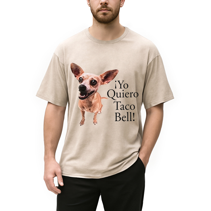 Modecanvas Yo Quiero Taco Bell Washed T-Shirt