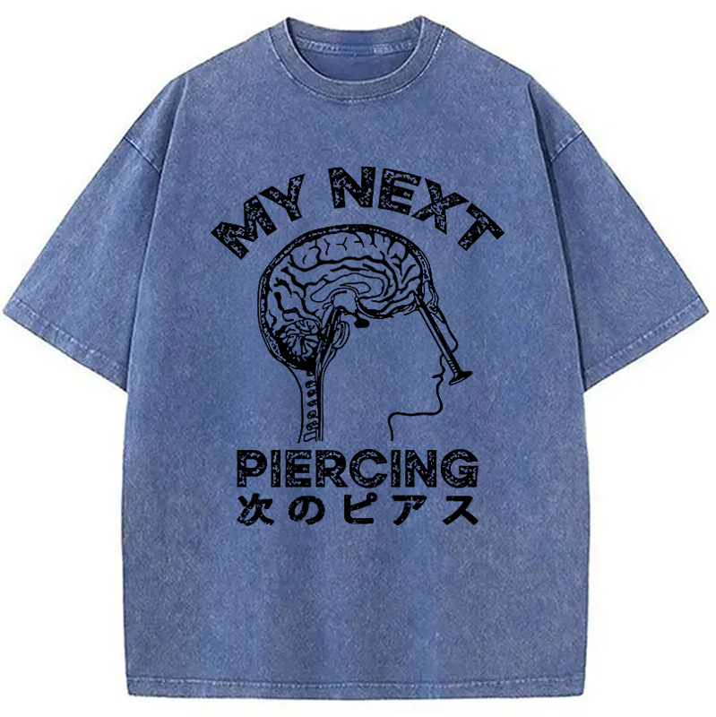 Modecanvas Next Piercing Surgery Washed T-Shirt