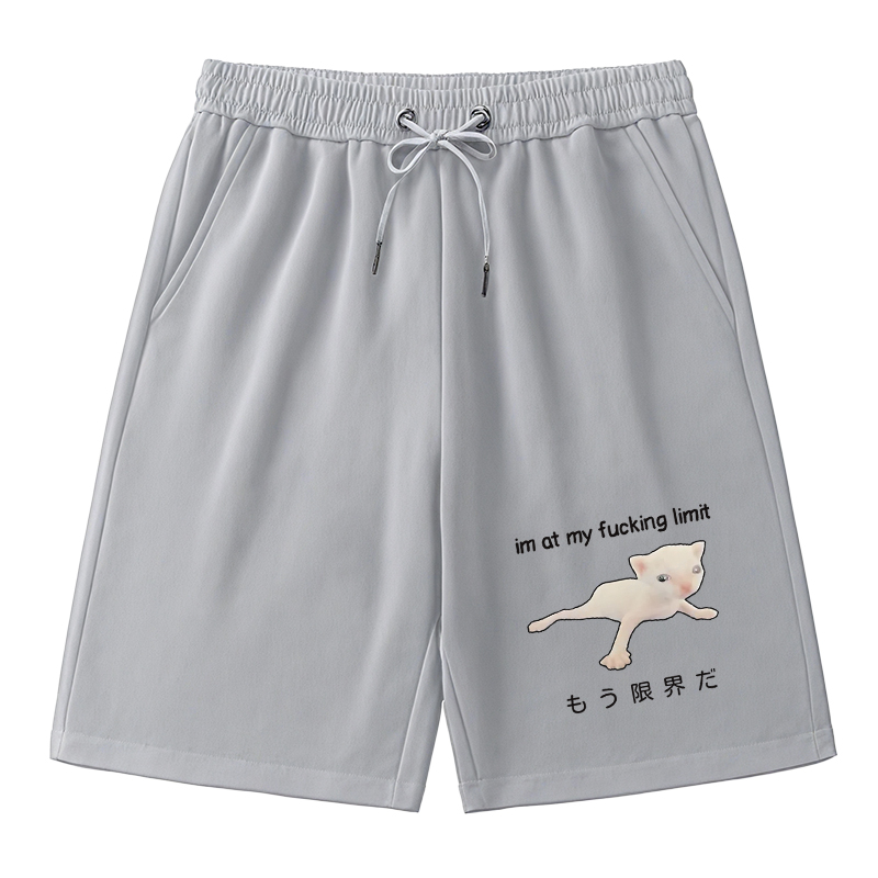 Modecanvas Cat Reaching Its Limit Classic Short