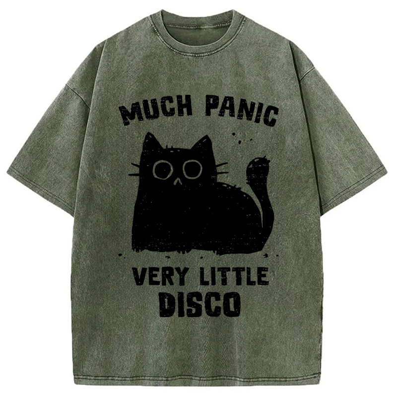 Modecanvas More Disco Funny Washed T-Shirt