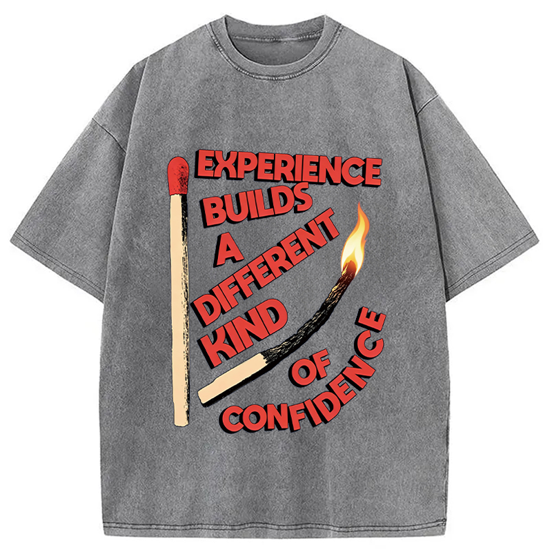 Modecanvas Experience Builds A Different Kind Of Confidence DTG Printing Washed T-Shirt