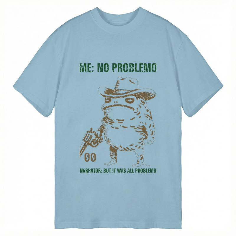 Modecanvas No Problemo Frog DTG Printing Classic T-Shirt