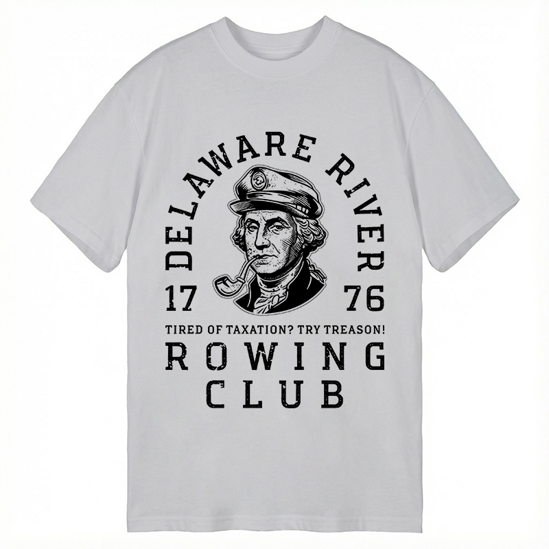 Modecanvas Rowing Club DTG Printing Classic T-Shirt-modecanvas
