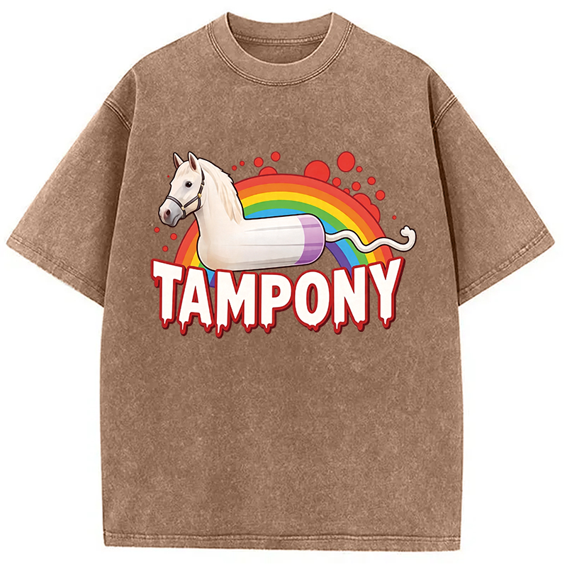 Modecanvas Tampony DTG Printing Washed T-Shirt