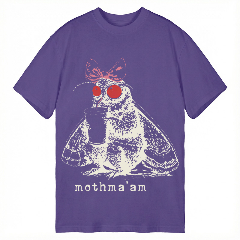 Modecanvas Mothma'am Funny Mothman DTG Printing Classic T-Shirt