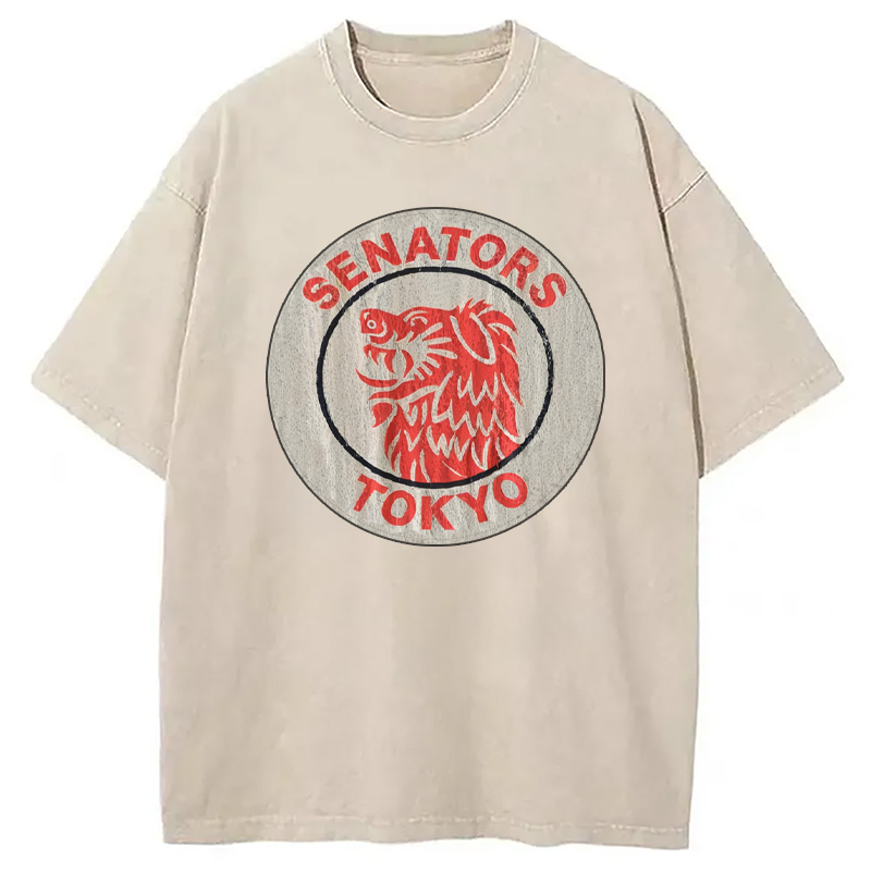 Modecanvas Tokyo Senators Washed T-Shirt