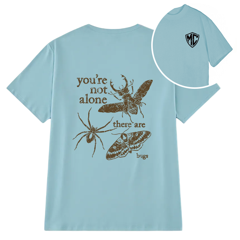 Modecanvas You're Not Alone DTG Printing Back Classic T-Shirt