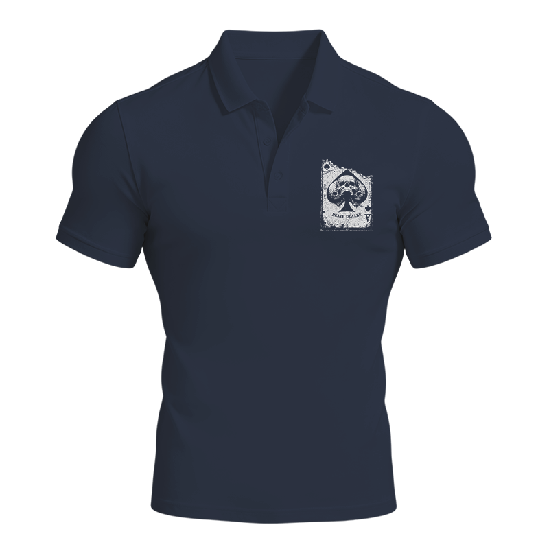 Modecanvas Death Dealer Polo T-Shirt