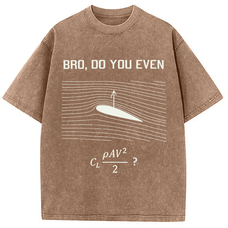 Modecanvas Do You Even DTG Printing Washed T-Shirt-modecanvas
