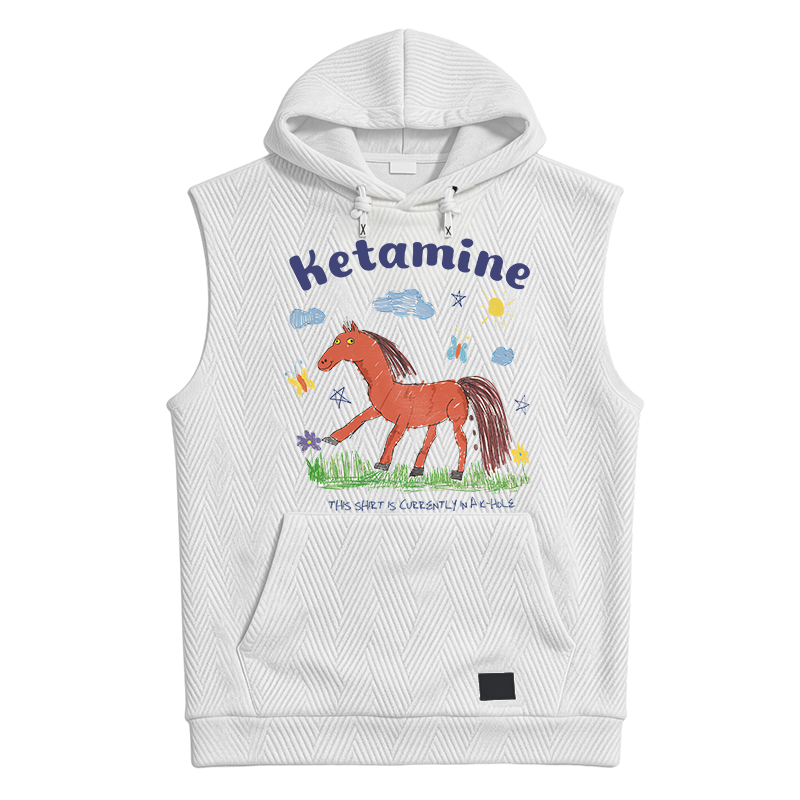 Modecanvas I Do Ketamine Hooded Tank