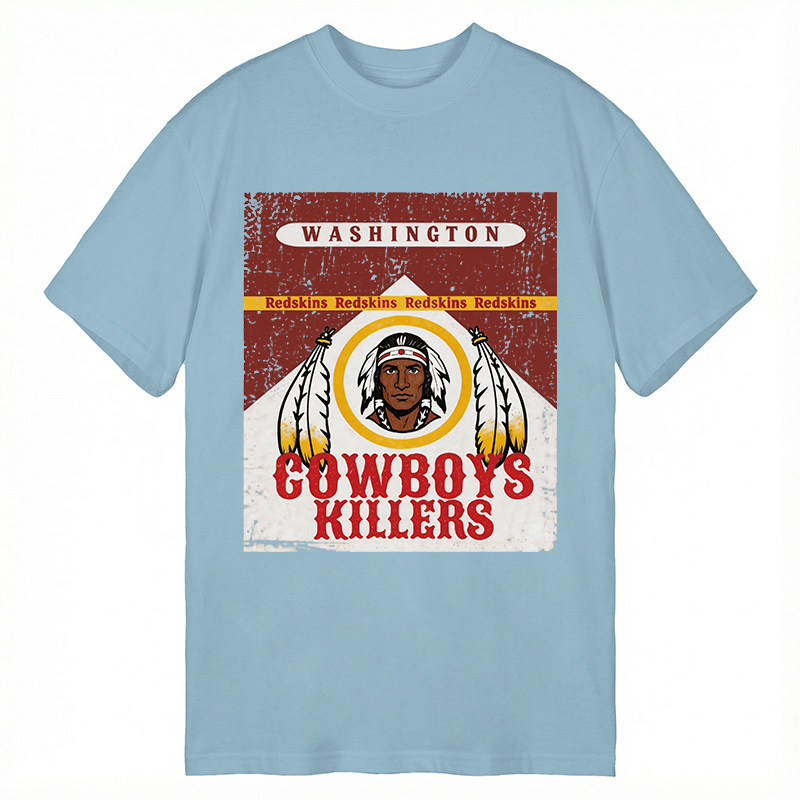 Modecanvas Vintage Killers Washington Redskins DTG Printing Classic T-Shirt-modecanvas
