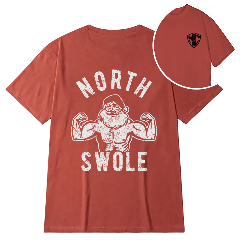 Modecanvas North Swole DTG Printing Back Classic T-Shirt