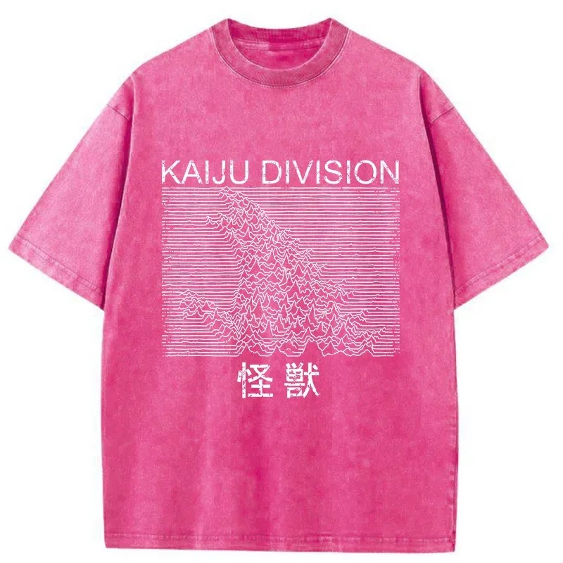 Modecanvas Music Monster Washed T-Shirt-modecanvas