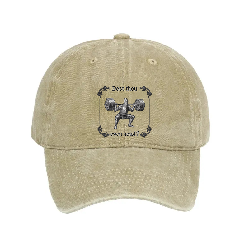 Modecanvas Dost Thou Even Hoist Washed Cap-modecanvas