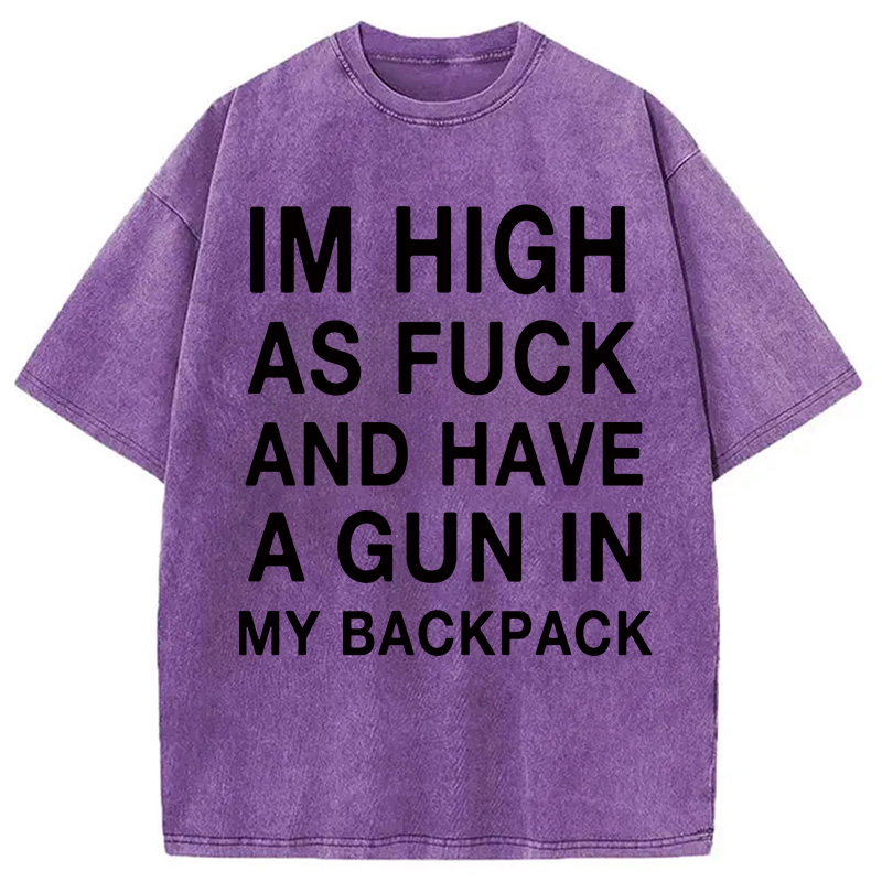 Modecanvas Im High Washed T-Shirt-modecanvas