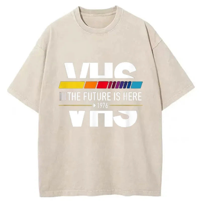 Modecanvas VHS Vintage Japanese Washed T-Shirt