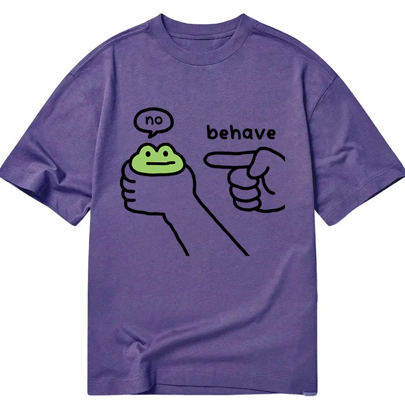 Modecanvas Dishonest Frog DTG Printing Classic T-Shirt-modecanvas