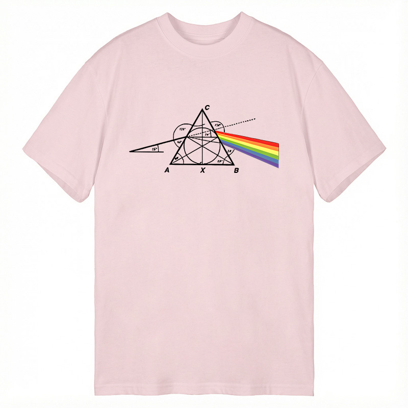 Modecanvas Optical Deconstruction DTG Printing Classic T-Shirt-modecanvas