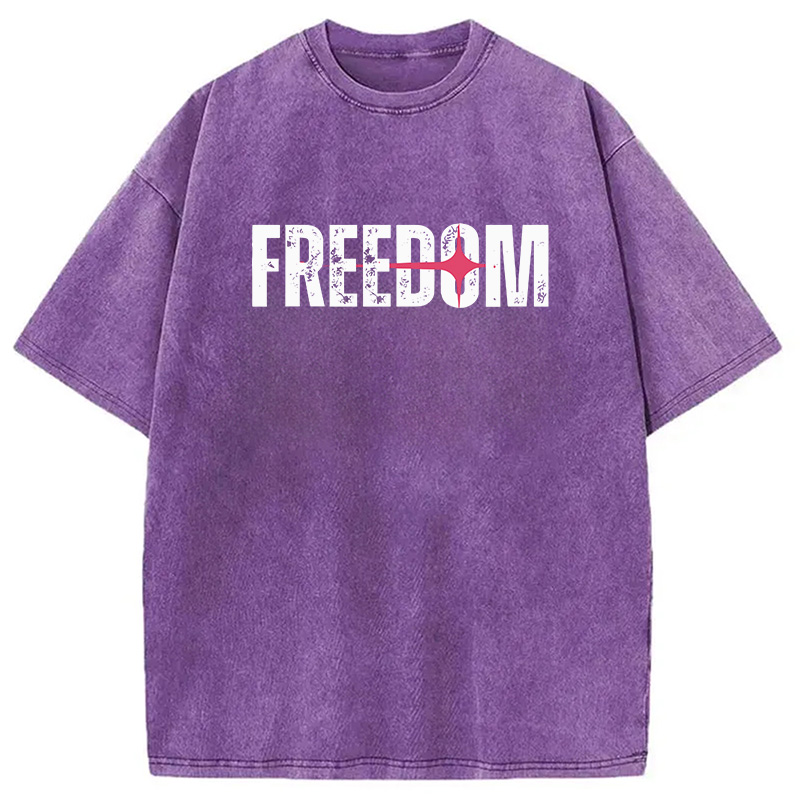 Modecanvas Freedom DTG Printing Washed T-Shirt