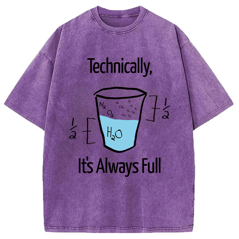 Modecanvas Science Is Optimistic DTG Printing Washed T-Shirt