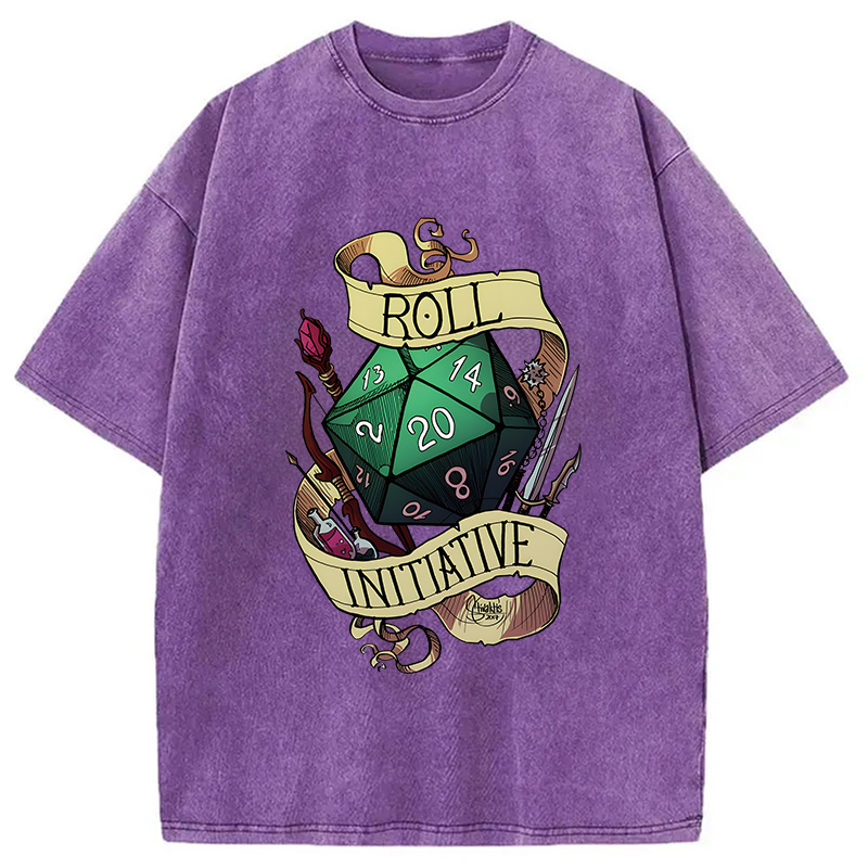 Modecanvas Roll Initiative DTG Printing Washed T-Shirt