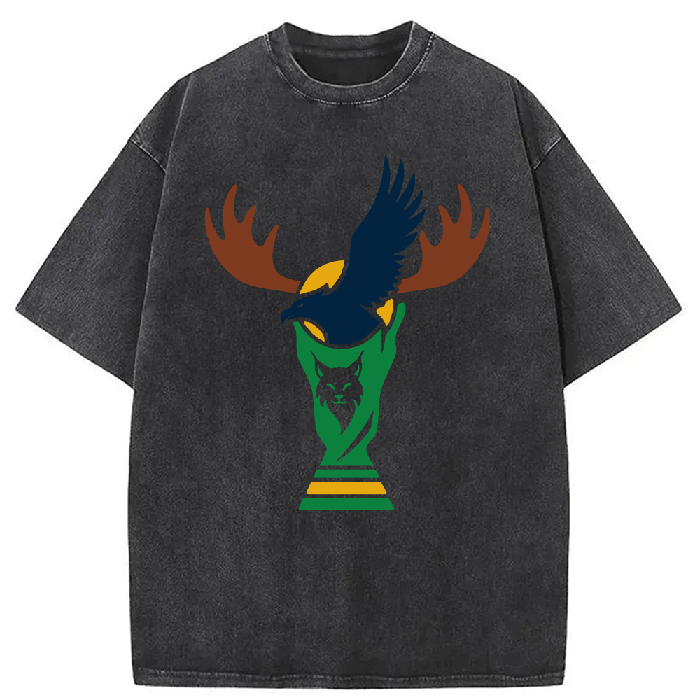 Modecanvas World Cup Peak Competition Legacy DTG Printing Washed T-Shirt