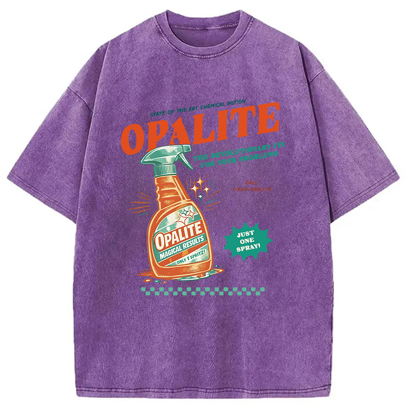 Modecanvas Opalite Spray DTG Printing Washed T-Shirt