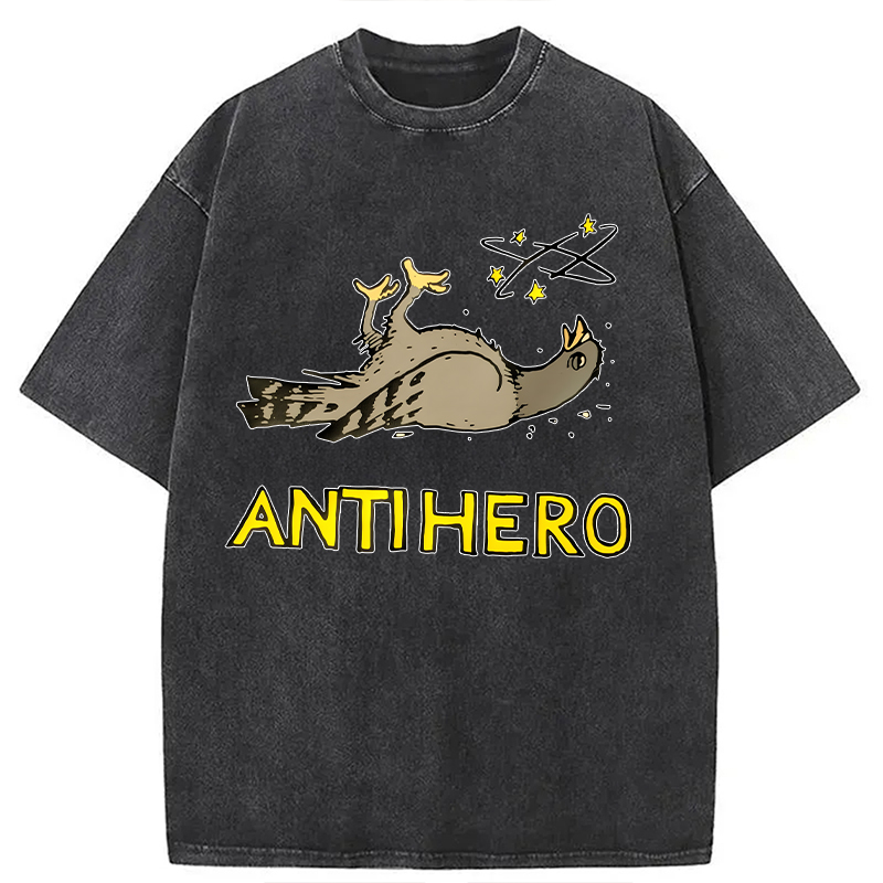 Modecanvas Antihero DTG Printing Washed T-Shirt