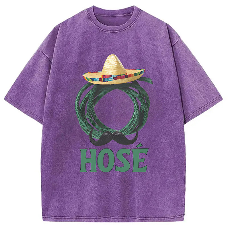 Modecanvas Hose DTG Printing Washed T-Shirt