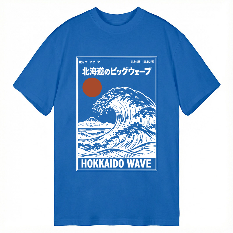 Modecanvas Retro Wave Typesetting DTG Printing Classic T-Shirt-modecanvas