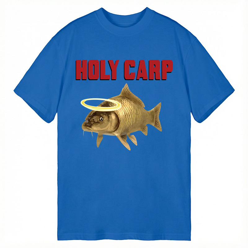 Modecanvas Holy Carp DTG Printing Classic T-Shirt-modecanvas