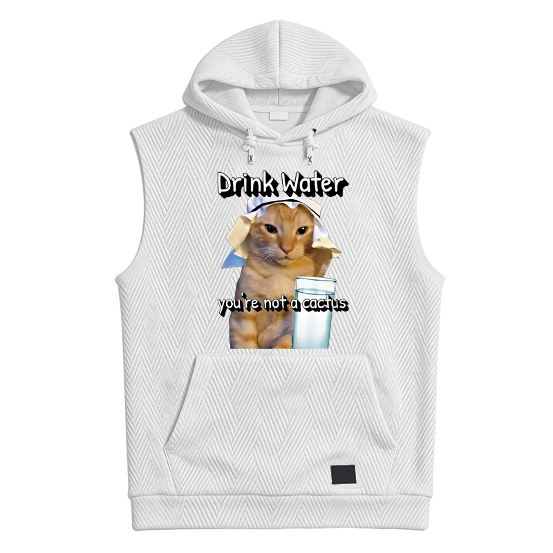 Modecanvas Drink Water Hooded Tank